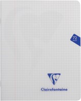 Clairefontaine cahier mimesys pour ft A5, 72 pages, couverture en PP, quadrillé 5 mm, couleurs assorties-3