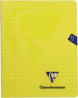 Clairefontaine cahier mimesys pour ft A5, 72 pages, couverture en PP, ligné, couleurs assorties-3