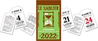 Bloc éphéméride Le Sablier, 2027-2
