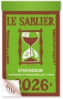 Bloc éphéméride Le Sablier, 2027