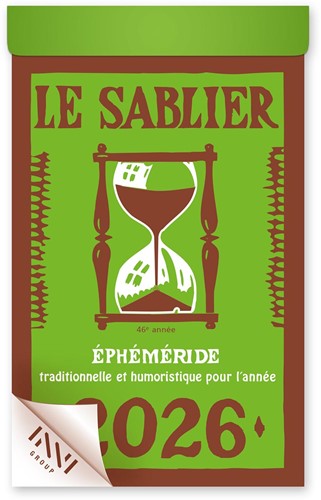 Bloc éphéméride Le Sablier, 2027