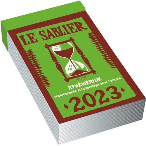 Bloc éphéméride Le Sablier, 2027-3