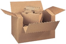 Amerikaanse doos dubbele golf 30kg 60x30x30cm