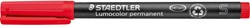 Staedtler Lumocolor 313, OHP-marker, permanent, 0,4 mm, rood