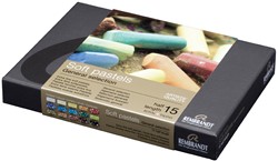Rembrandt pastel douce, set de 15 demi pastels