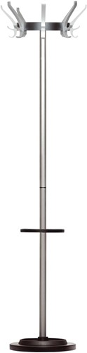 Unilux kapstok Cypres, hoogte 170 cm, 8 kledinghaken, met parapluhouder