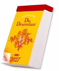Bloc éphéméride De Druivelaar 2027
