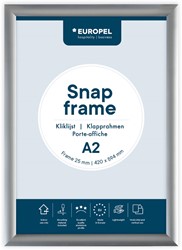 Europel cadre porte-affiche Premium, 25 mm, ft A2, argent