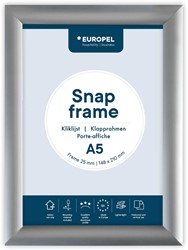 Europel cadre porte-affiche Premium, 25 mm, ft A5, argent