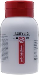 Talens Art Creation peinture acrylique, flacon de 750 ml, blanc de titane