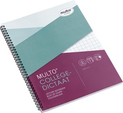 Multo bloc collège ft A4, quadrillé 10 mm, 23 trous