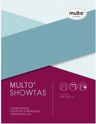 Multo pochette perforée, ft A5, perforation 17 trous, lisse, paquet de 10