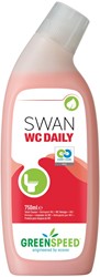 Greenspeed nettoyant toilette Swan WC Daily, parfum frais de pin, flacon de 750 ml