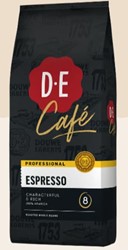 Douwe Egberts café en grains Espresso, paquet de 1 kg