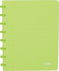 Atoma Trendy cahier, ft A5, 144 pages, quadrillé 5 mm, transparant groen