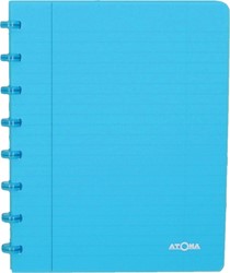 Atoma Trendy cahier, ft A5, 144 pages, quadrillé 5 mm, transparant turkoois