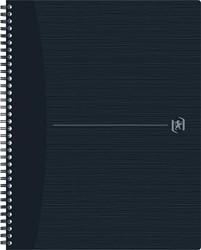 Oxford Origin spiraalschrift, ft A4+, 140 bladzijden, gelijnd, zwart