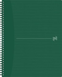 Oxford Origin spiraalschrift, ft A4+, 140 bladzijden, gelijnd, groen