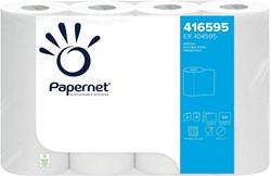 Papernet rouleau d'essuie-tout, 2 plis, 64 feuilles, paquet de 4 rouleaux