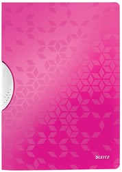 Leitz WOW klemmap Colorclip, ft A4, roze