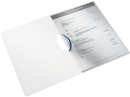 Leitz WOW chemise à pince ColorClip, ft A4, bleu-2