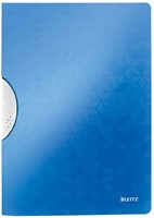 Leitz WOW chemise à pince ColorClip, ft A4, bleu
