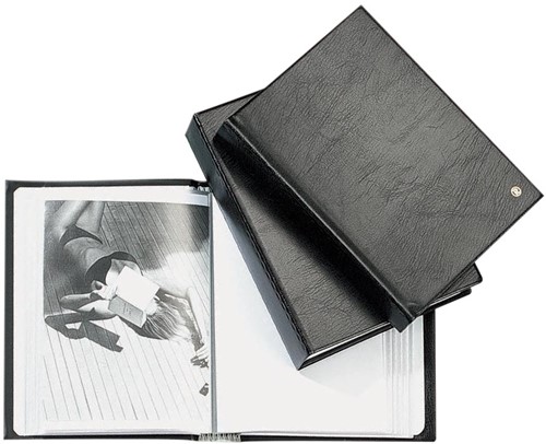 Rillstab protège-documents Original, noir, ft A5, 30 pochettes
