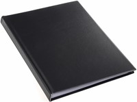Rillstab showalbum Original, zwart, ft A4, 50 tassen