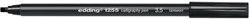 Edding kalligrafiepen e-1255 3,5 mm zwart