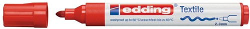 Edding textielmarker 4500 rood