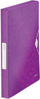 Leitz WOW elastobox ft A4, paars-2