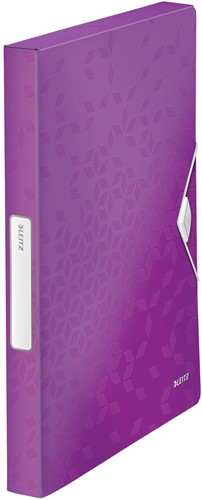 Leitz WOW elastobox ft A4, paars-2
