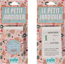 Bloc éphéméride Le Petit Jardinier 2027