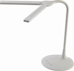 ALBA LED lampe de Bureau LED sans fil Twin, blanc