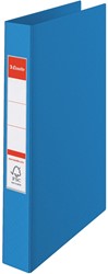 Esselte ringmap PP voor ft A4 rug van 4,2 cm , 23 O-ringen van 19 mm, blauw
