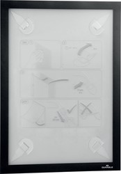 Durable Duraframe Wallpaper cadre autocollant, format A4, noir