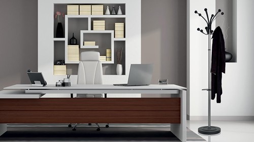 Unilux crochet Hakea, noir et chrome-3