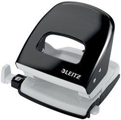 Leitz Nexxt perforator, 30 blad, zwart, op blister