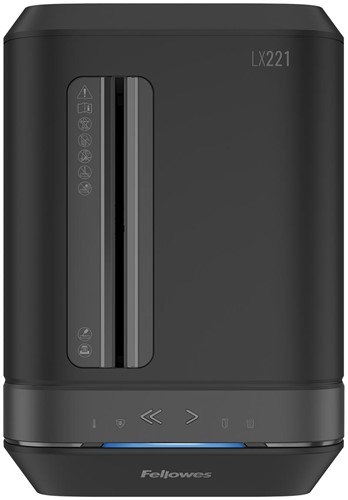 Fellowes Microshred papiervernietiger LX221, zwart-2