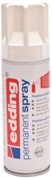 Edding Permanent Spray 5200, 200 ml, blanc trafic mat