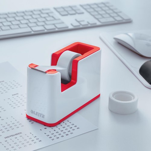 Leitz WOW plakbandafroller rood-2