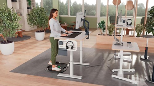 Leitz Ergo Active anti-vermoeidheidsmat, zwart-2