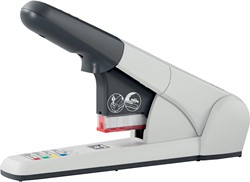 Leitz Heavy Duty nietmachine 5551, niet 80 vel, voor K6, K8, K10 en K12 nietcassettes, zilver