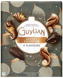 Guylian chocolat calendrier de l'avent, boîte de 247 gram