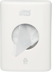 Tork dispenser voor hygiënezakjes, wit, systeem B5