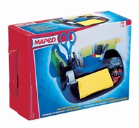 Maped organisateur de bureau Maxi Office Essentials, 4 compartiments, noir/bleu-2