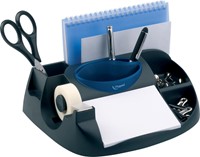 Maped organisateur de bureau Maxi Office Essentials, 4 compartiments, noir/bleu