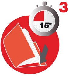 Apli Couvre-livres ajustable, pour ft A4, blister de 3 pièces