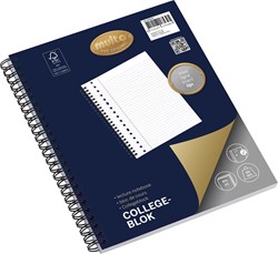 Multo bloc collège, ft A5, ligné, 17 trous