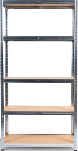Avasco étagère Atlas, ft 196 x 120 x 50 cm, 5 tablettes, galvanisé